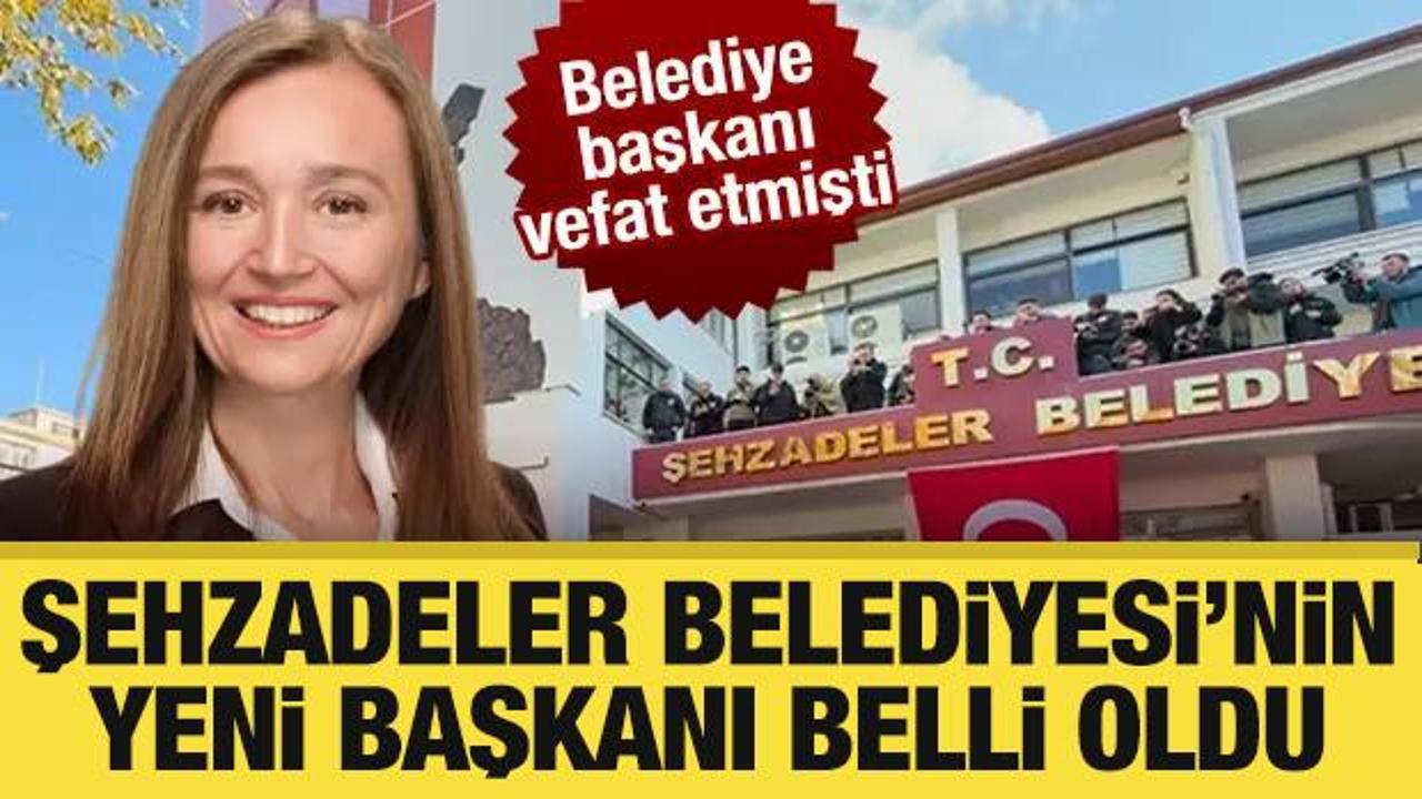 Şehzadeler'de yeni belediye başkanı belli oldu