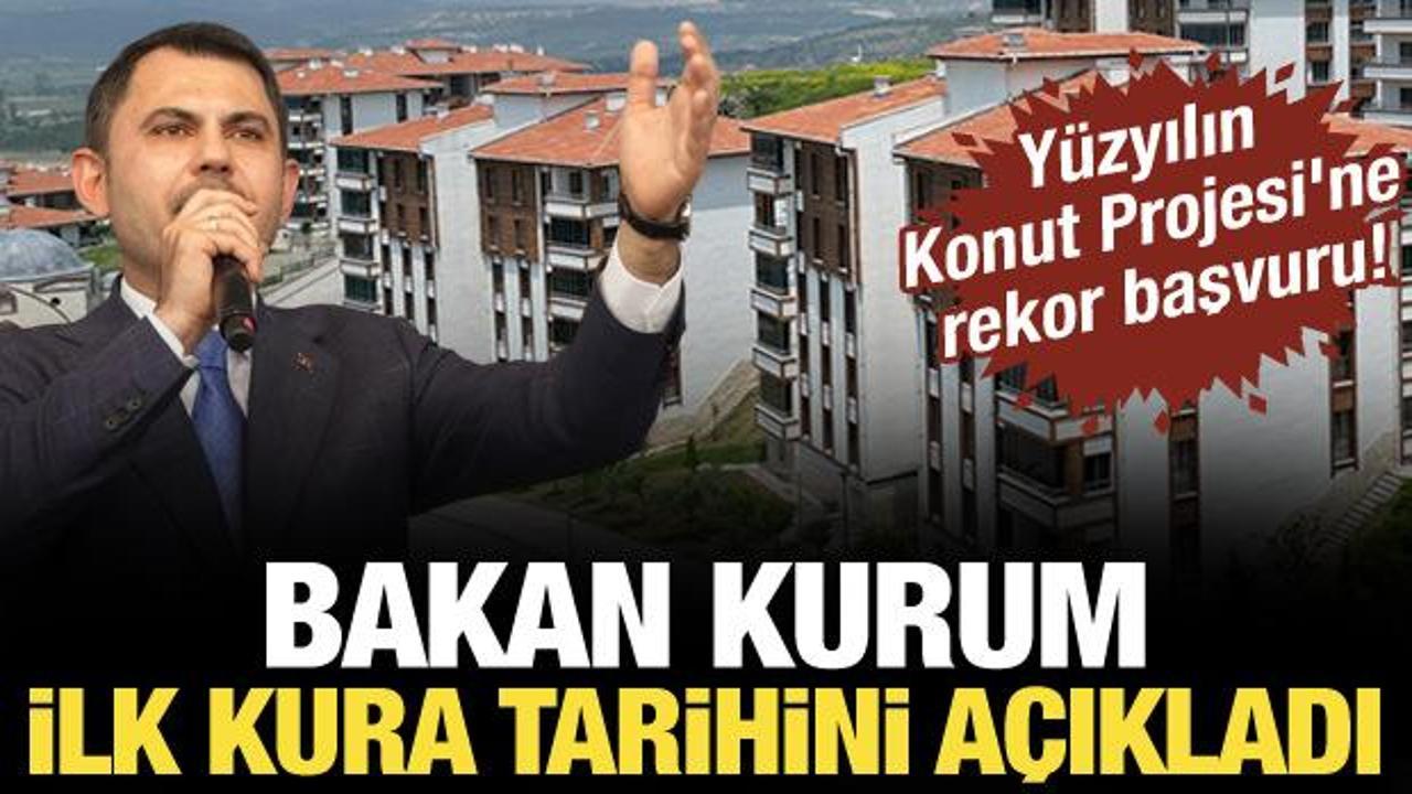 Son dakika... 500 bin sosyal konut kampanyasında başvuru sayısı belli oldu!