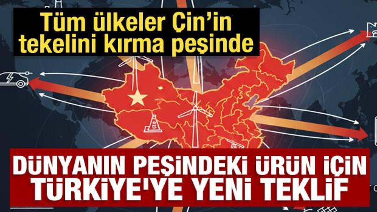 Tüm ülkelerin amacı Çin'in tekelini kırmak:Dünyanın peşindeki maden için Türkiye'ye teklif