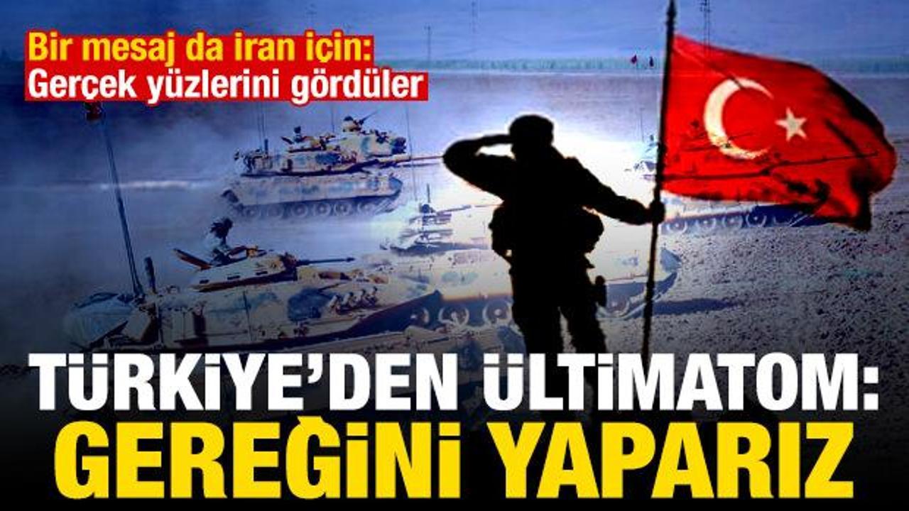 T&uuml;rkiye'den SDG'ye &uuml;ltimatom: Kimseye sormadan gerekeni yaparız