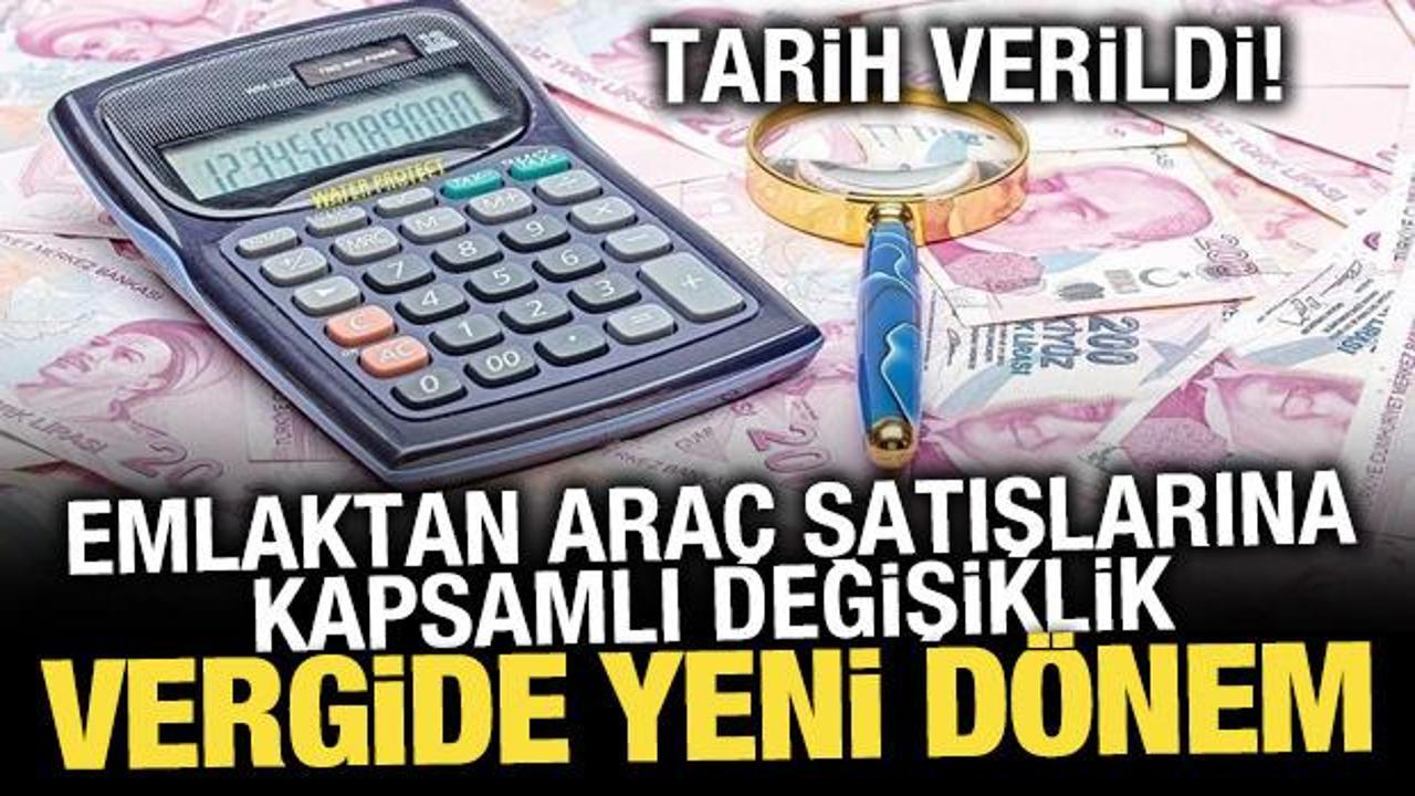Vergide yeni d&ouml;nem: Emlaktan ara&ccedil; satışlarına kapsamlı değişiklikler Resmi Gazete'de