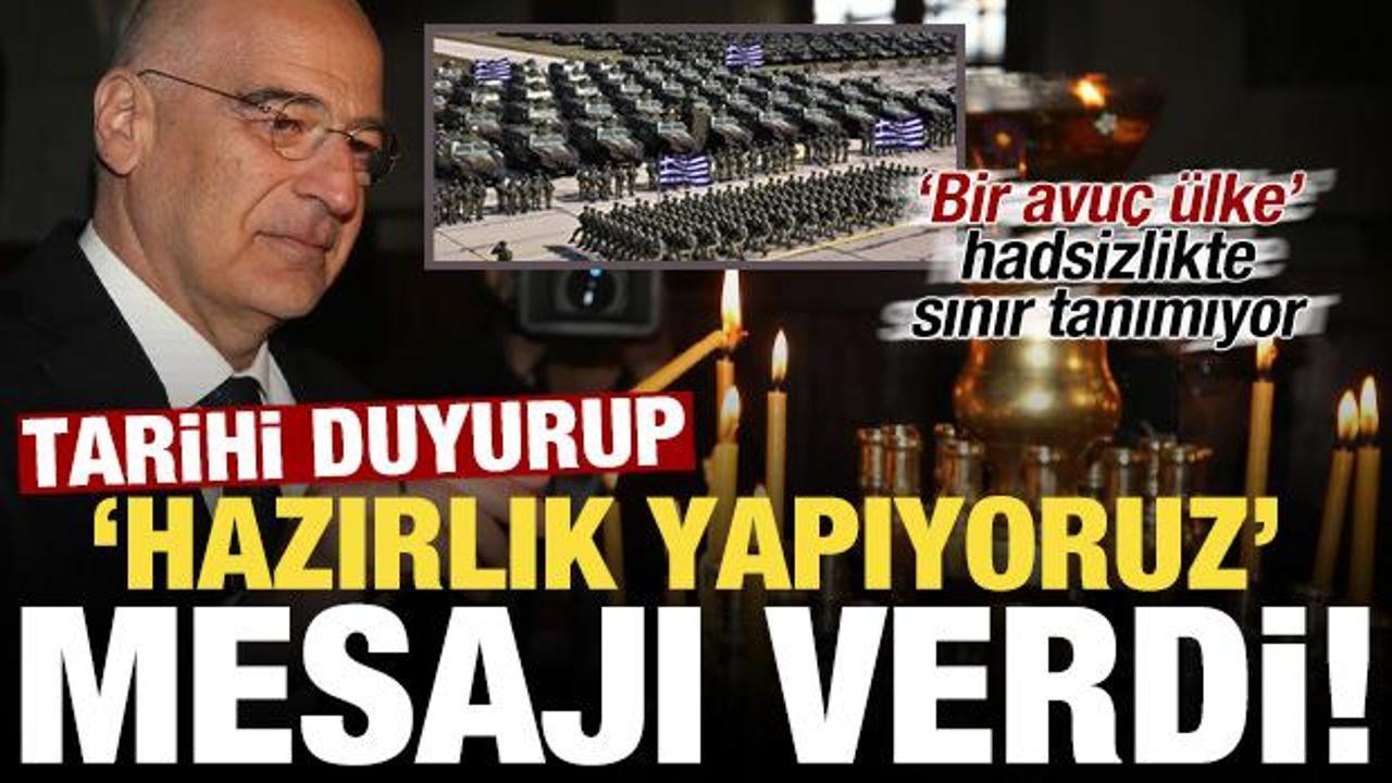 Yunanistan'dan haddi aşan T&uuml;rkiye &ccedil;ıkışı! Tarihi duyurup 'hazırlanıyoruz' mesajı verdi...