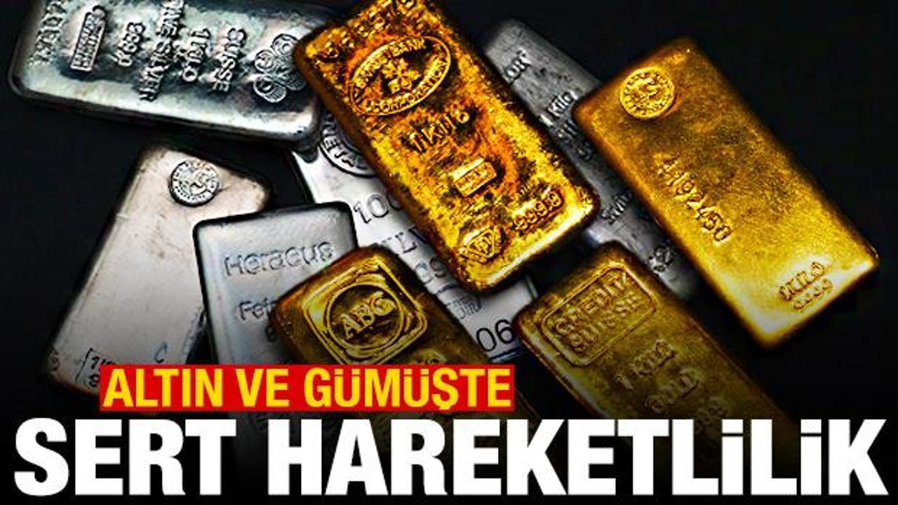 Altın ve g&uuml;m&uuml;ş tutulamıyor! Yeni g&uuml;n yeni rekor! G&uuml;m&uuml;ş bir gecede fena fırladı