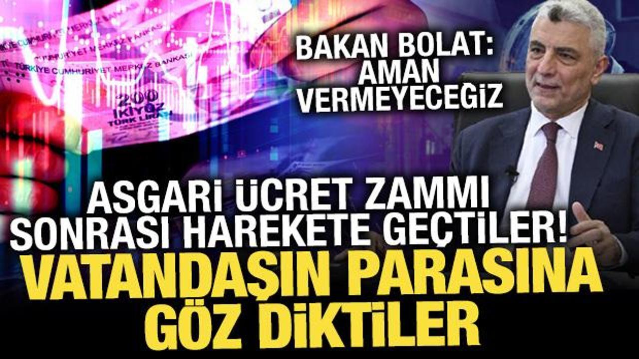 Bakan Bolat'tan fahiş fiyat uyarısı: Fırsat&ccedil;ılara aman vermeyeceğiz