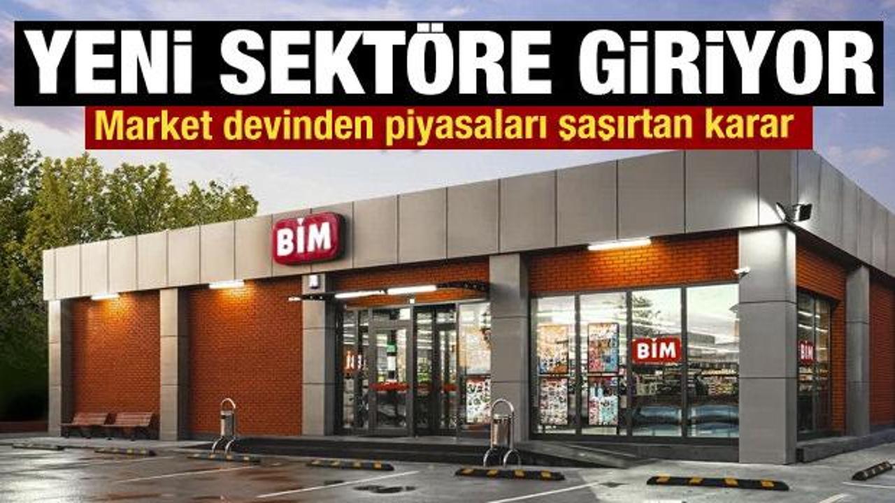 BİM'den herkesi şaşırtan karar! Yeni sekt&ouml;re giriyor