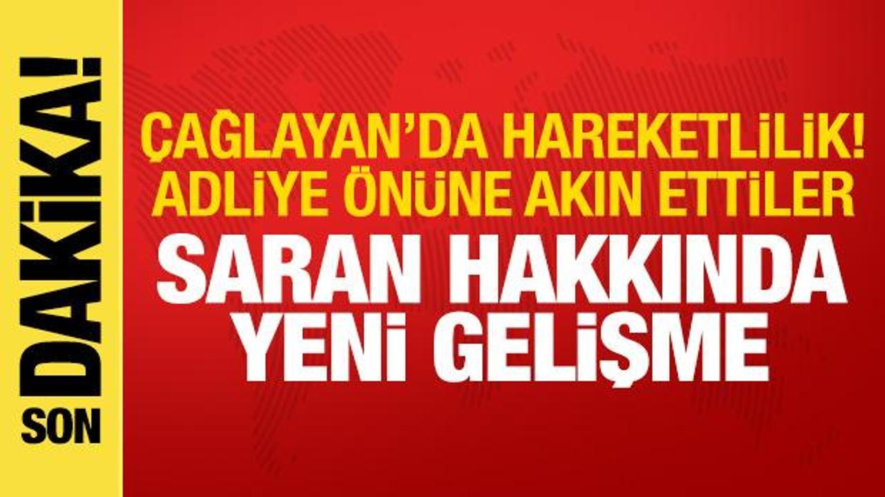 Sadettin Saran, &Ccedil;ağlayan Adliyesi'ne sevk edildi: İfade işlemi başladı