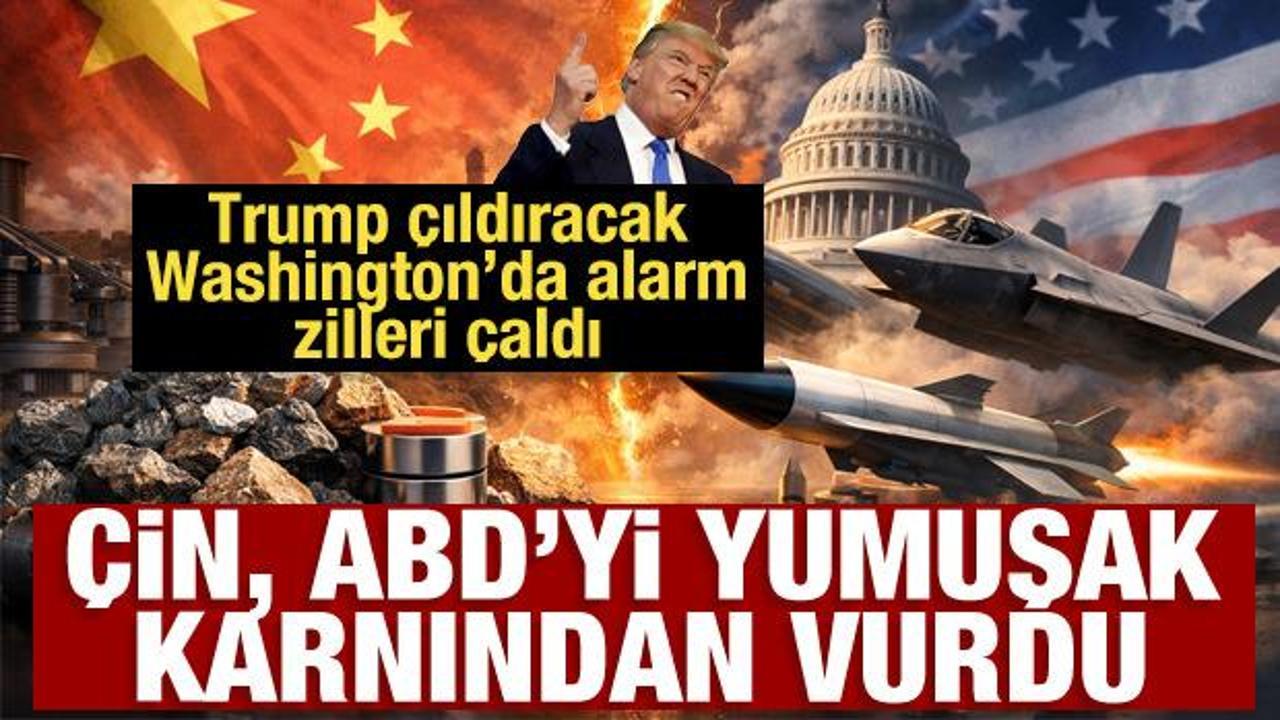 &Ccedil;in, ABD'yi yumuşak karnından vurdu: Trump &ccedil;ıldıracak, Washington&rsquo;da alarm zilleri &ccedil;aldı