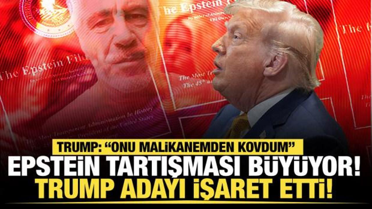 Epstein rezaletinde ortalık karıştı! Trump: "Onu malikanemden kovdum"