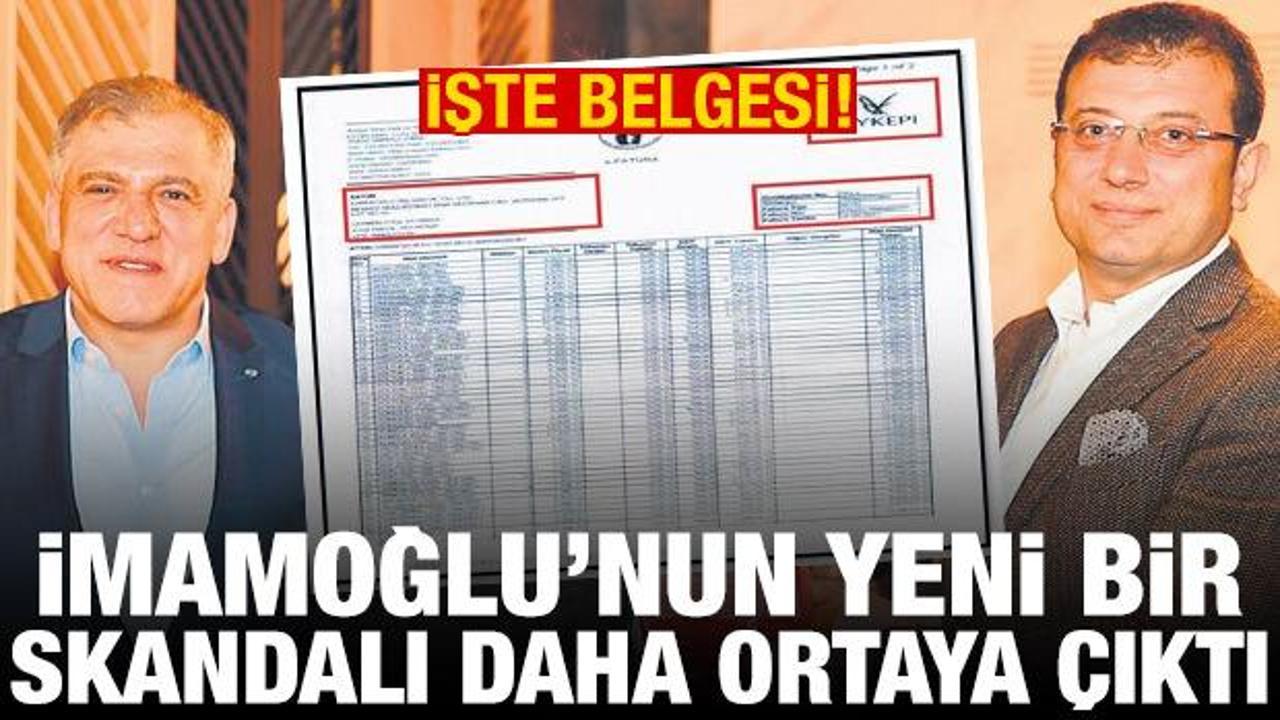 İmamoğlu'nun aldığı r&uuml;şvetin belgesi ortaya &ccedil;ıktı