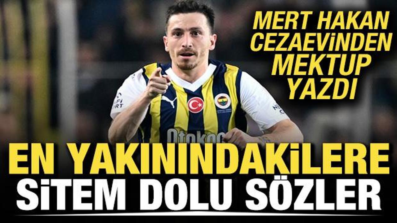 Mert Hakan Yandaş cezaevinden mektup yazdı! En yakınındakilere sitem dolu s&ouml;zler