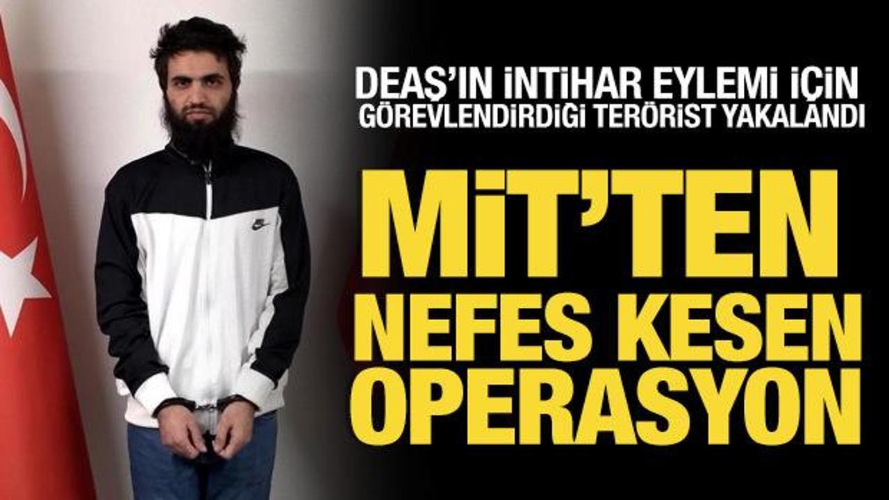 MİT'ten operasyon: DEAŞ'ın intihar eylemi i&ccedil;in g&ouml;revlendirdiği Mehmet G&ouml;ren yakaladı