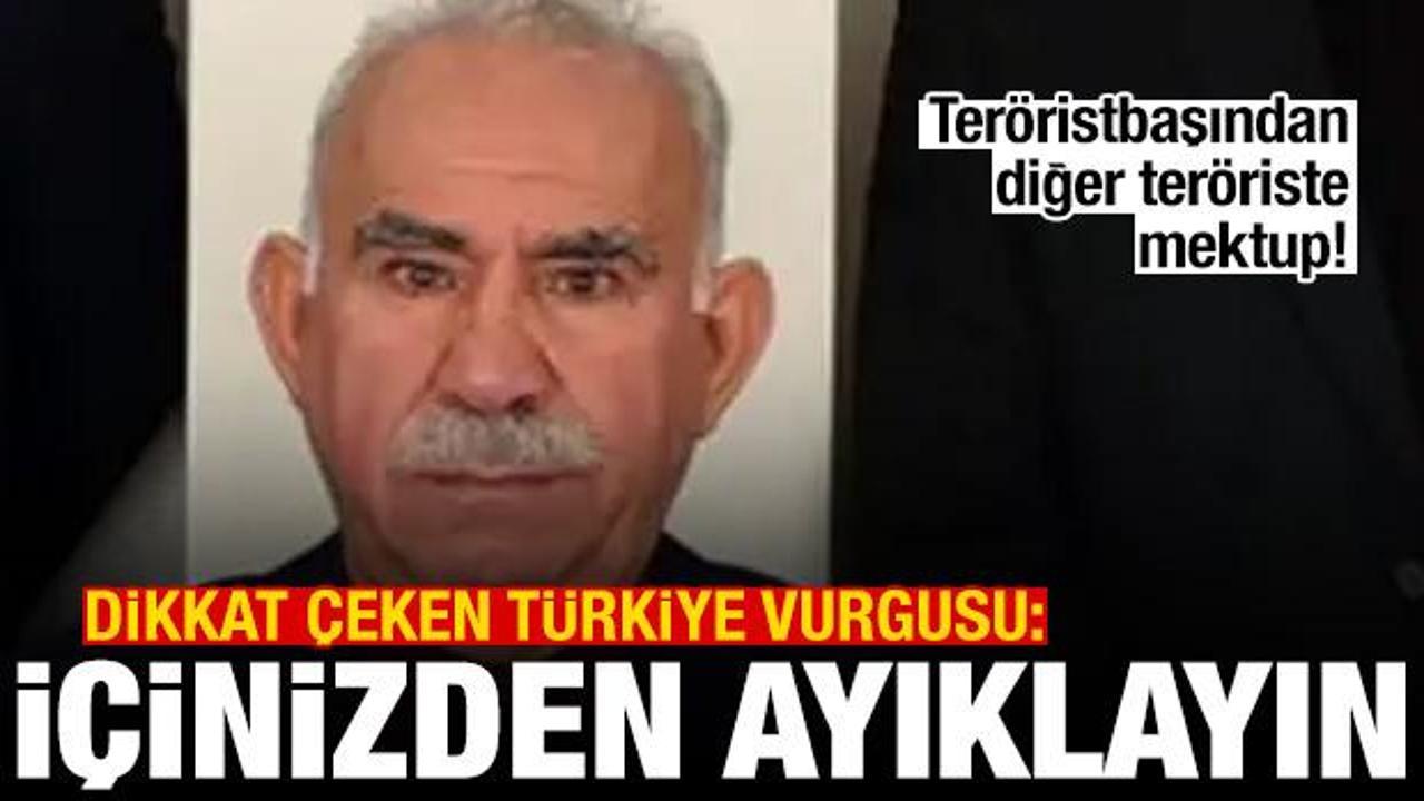 &Ouml;calan'dan Mazlum Abdi'ye T&uuml;rkiye mektubu: İ&ccedil;inizdeki yabancıları ayıklayın