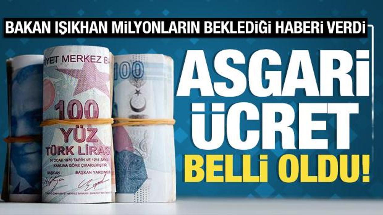 Son dakika asgari &uuml;cret a&ccedil;ıklaması: 2026 yılı asgari &uuml;cret 28 bin 75 lira olarak a&ccedil;ıklandı