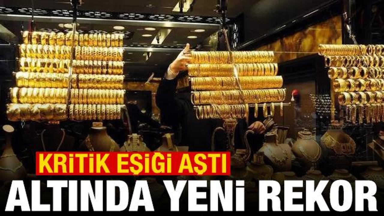 Son dakika haberi: Ons ve gram altında yeni rekor