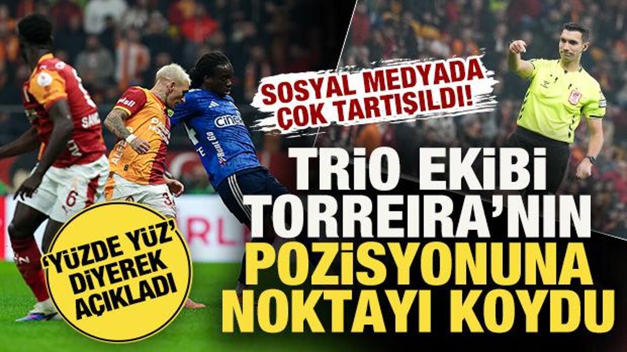 Trio ekibinden Torreira'nın pozisyonuna olay yorum: Y&uuml;zde y&uuml;z...
