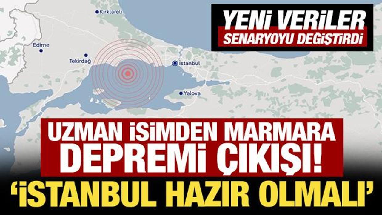 Uzman isimden Marmara depremi mesajı: İstanbul 7'den b&uuml;y&uuml;k depreme hazır olmalıdır