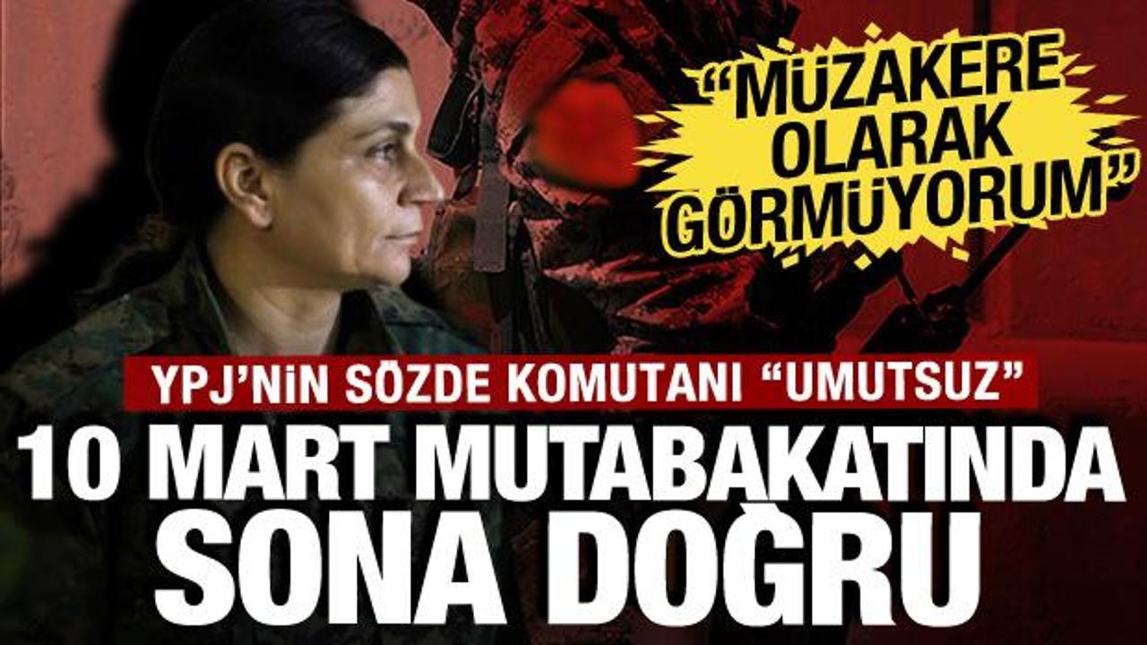 YPJ'nin s&ouml;zde komutanından 10 Mart mutabakatı a&ccedil;ıklaması: M&uuml;zakere olarak g&ouml;rm&uuml;yorum...
