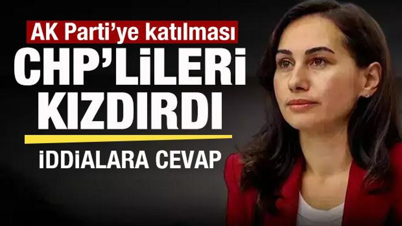 AK Parti'ye katılması CHP'lileri kızdırdı! &Ouml;zlem G&uuml;rzel'den iddialara sert cevap!