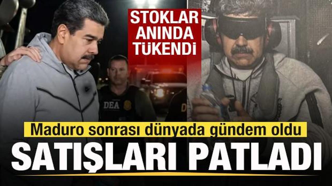 Maduro giydi, sosyal medyada g&uuml;ndem oldu! Satışları patladı! Stoklar anında t&uuml;kendi