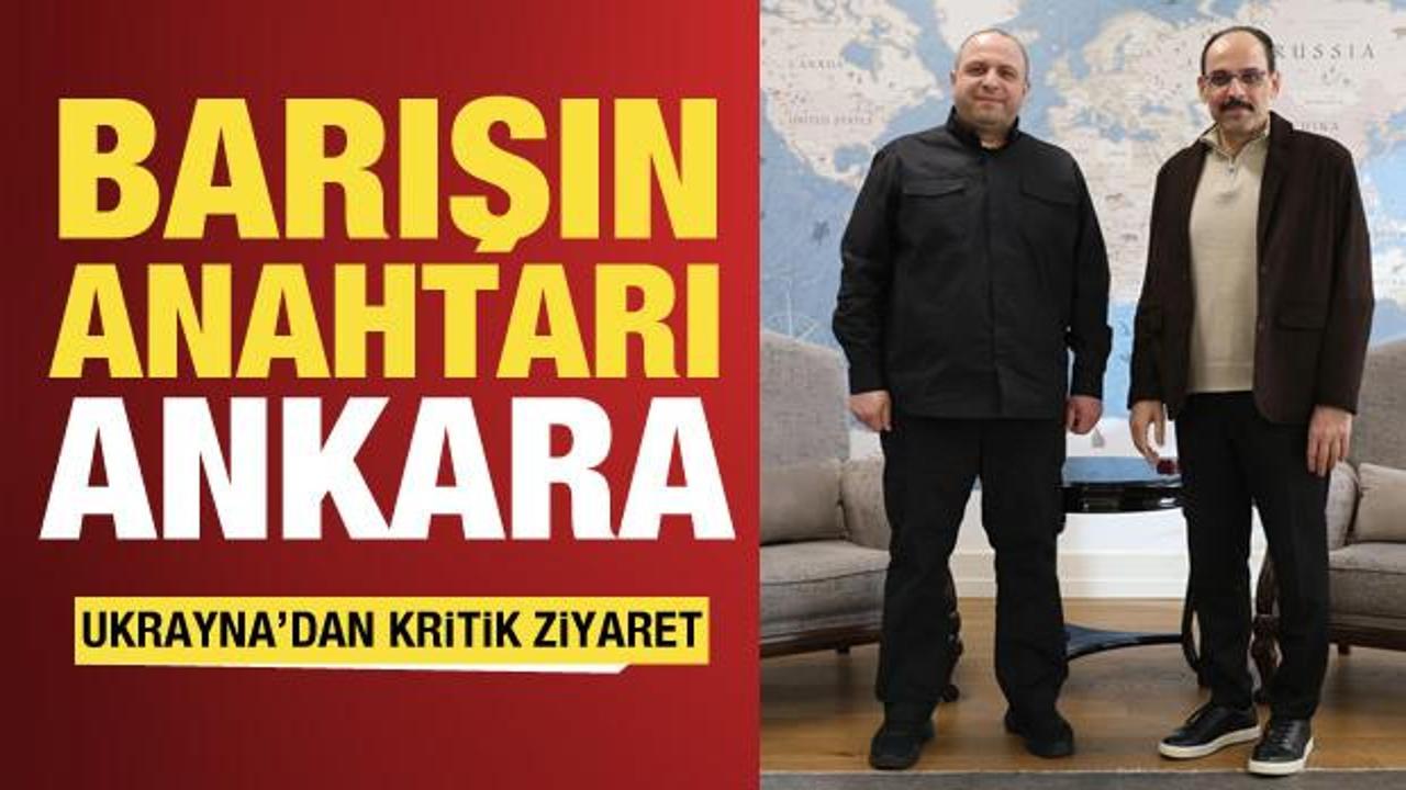 MİT Başkanı İbrahim Kalın, Rustem Umerov ile g&ouml;r&uuml;şt&uuml;