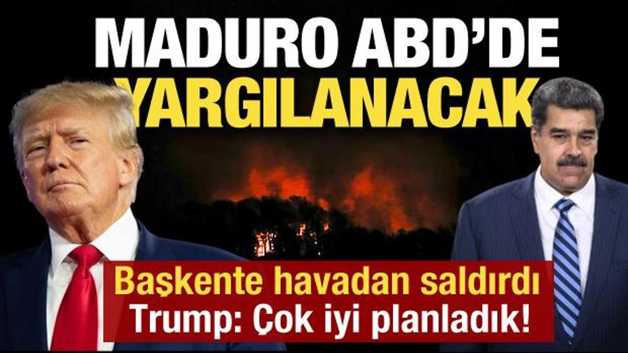 Son dakika... Venezuela'ya hava saldırısı: "Talimatı Trump verdi"
