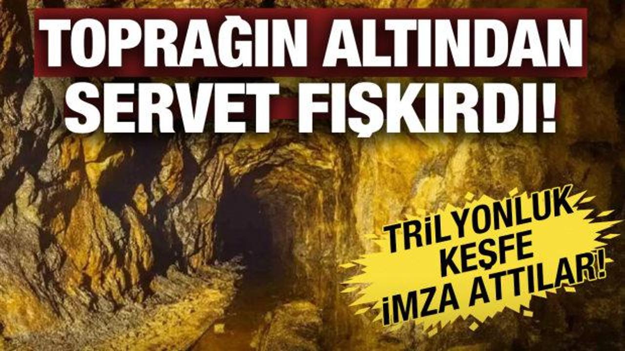Trilyonluk rezerv bulundu: Toprağın altından servet fışkırdı!