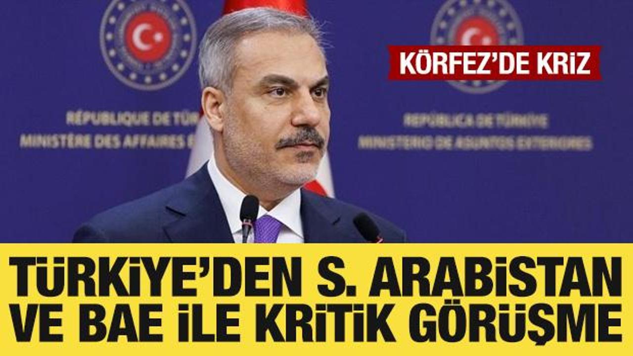 T&uuml;rkiye'den Suudi Arabistan ve BAE ile kritik g&ouml;r&uuml;şme