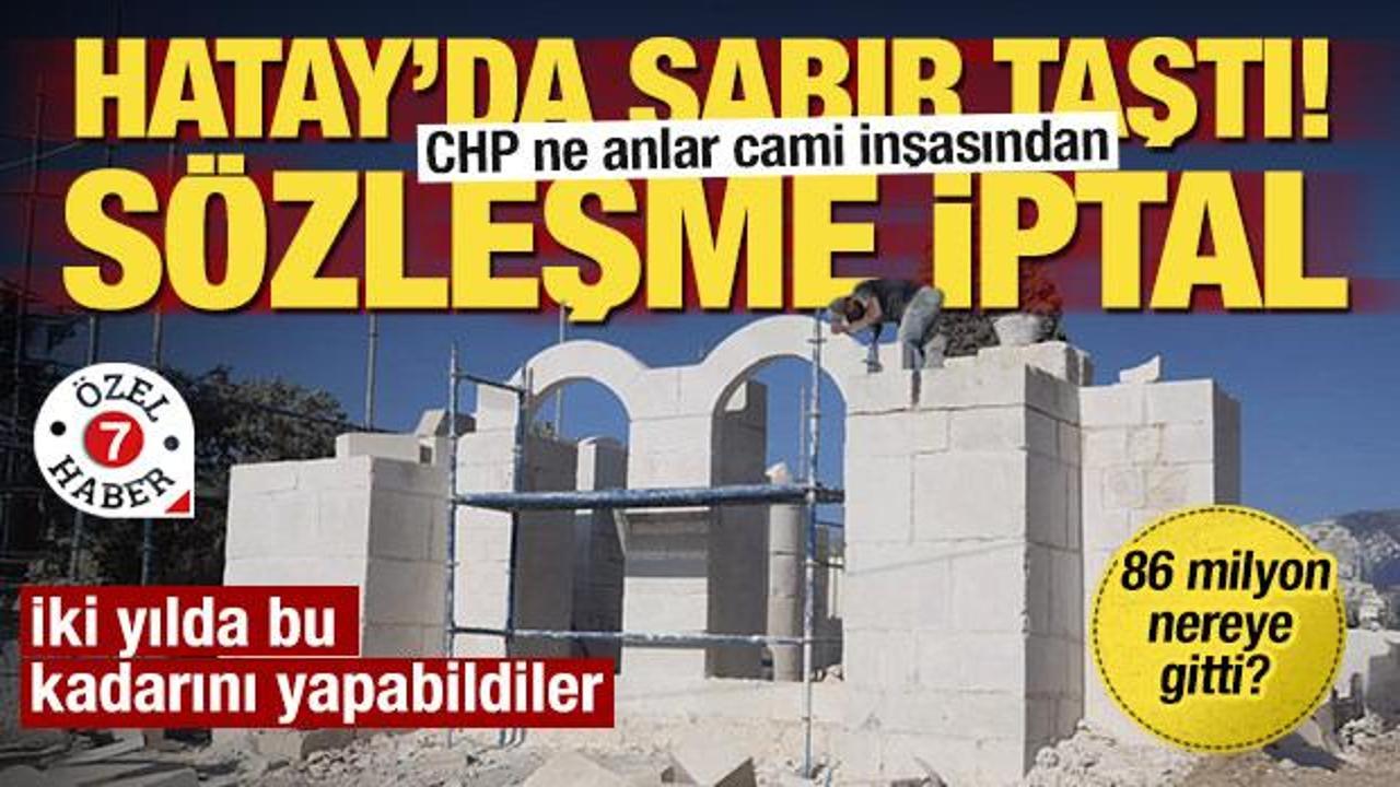Ulu Cami'de yeni gelişme: CHP'li belediye beceremedi s&ouml;zleşme feshedildi! Kayseri devrede