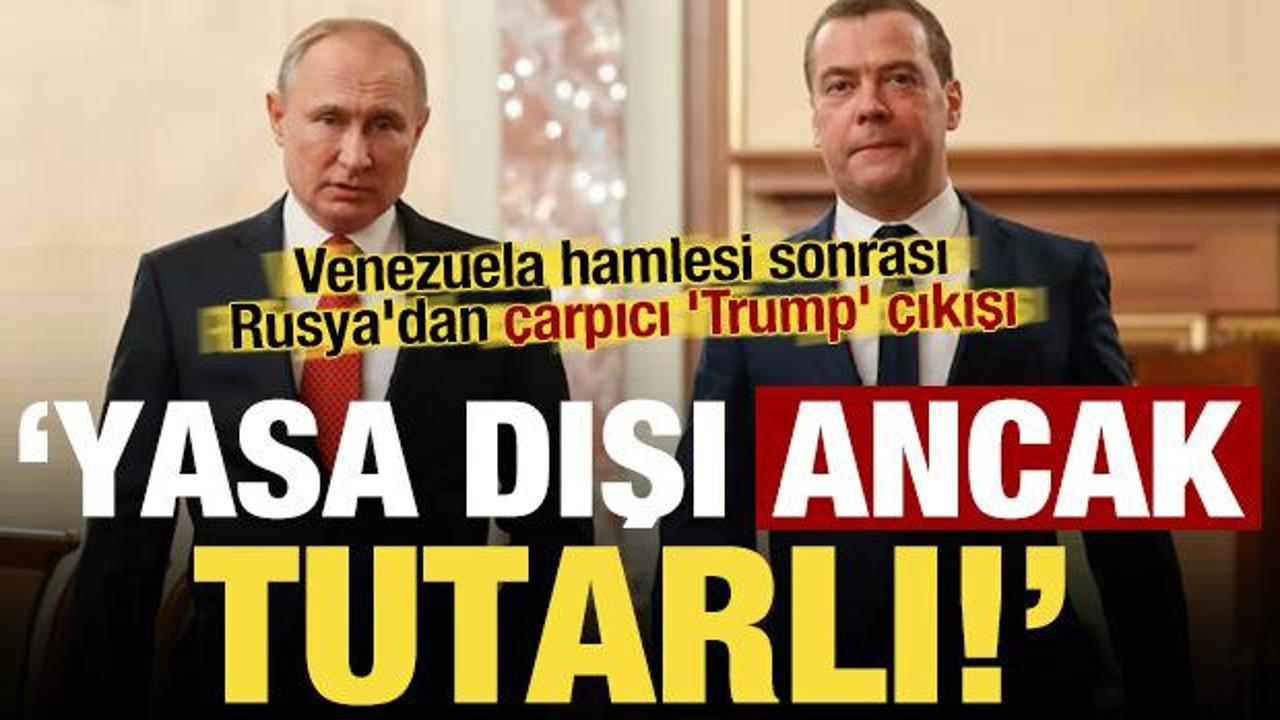 Venezuela hamlesi sonrası Rusya'dan &ccedil;arpıcı 'Trump' &ccedil;ıkışı: Tutarlı!