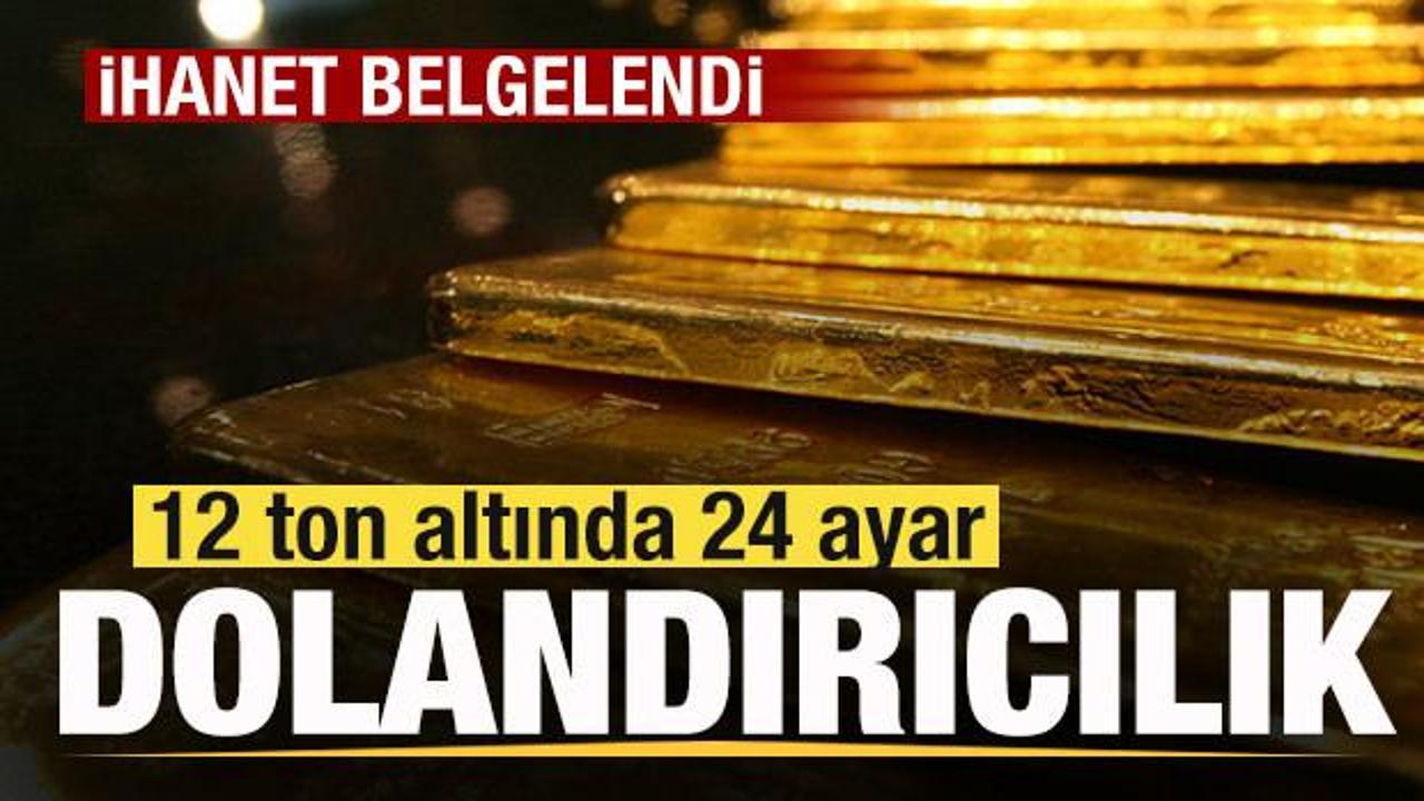 12 ton altında 24 ayar dolandırıcılık! Şoke edici bir ger&ccedil;ek deşifre edildi