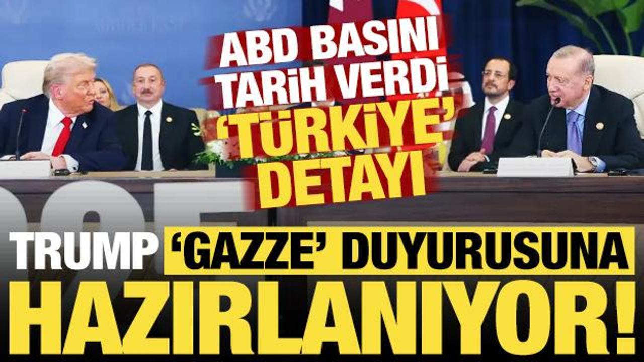 ABD basını tarih verdi: Trump, Gazze Barış Kurulu'nu duyuracak! T&uuml;rkiye detayı...