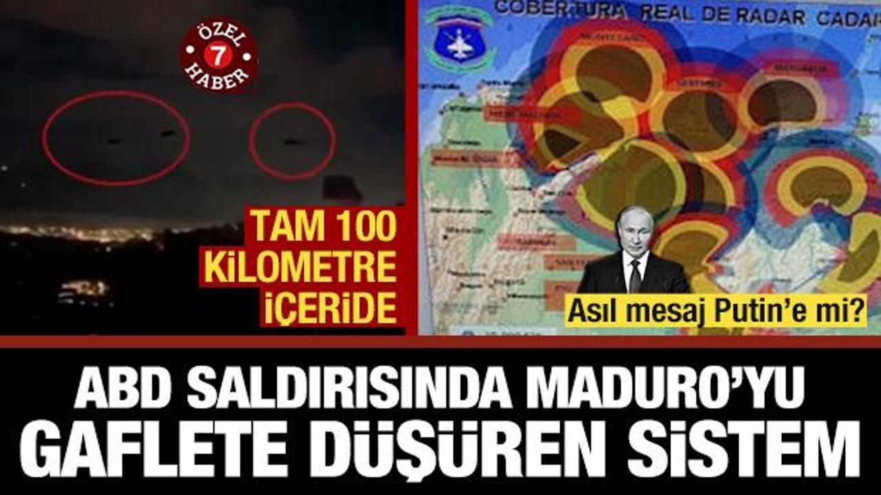 ABD saldırısında Maduro'yu gaflete d&uuml;ş&uuml;ren sistem: CODAI... Esas g&ouml;zdağı Putin'e mi?