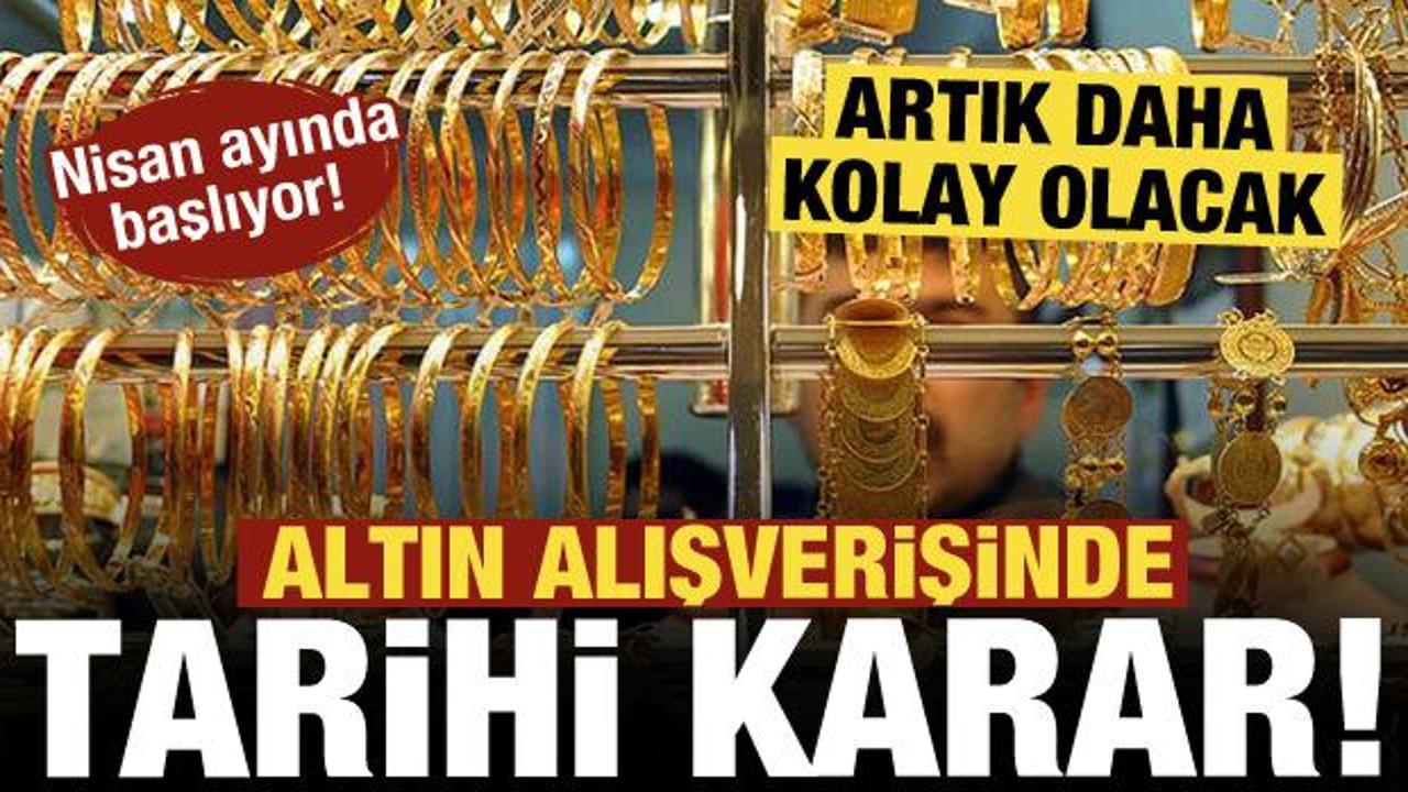 Altın satışına yeni d&uuml;zenleme: Kuyumcularda nakit d&ouml;nemi sona eriyor