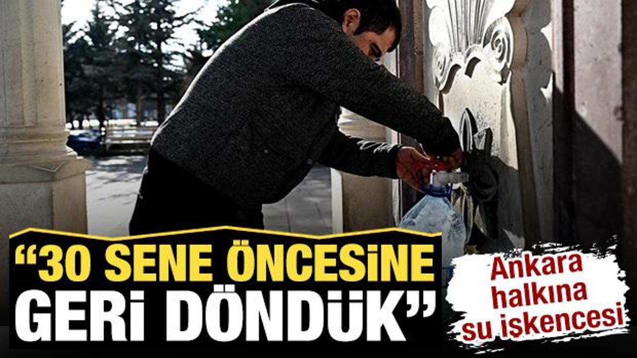 Ankara&rsquo;da susuzluk krizi: Son 50 yılın en kurak yılı