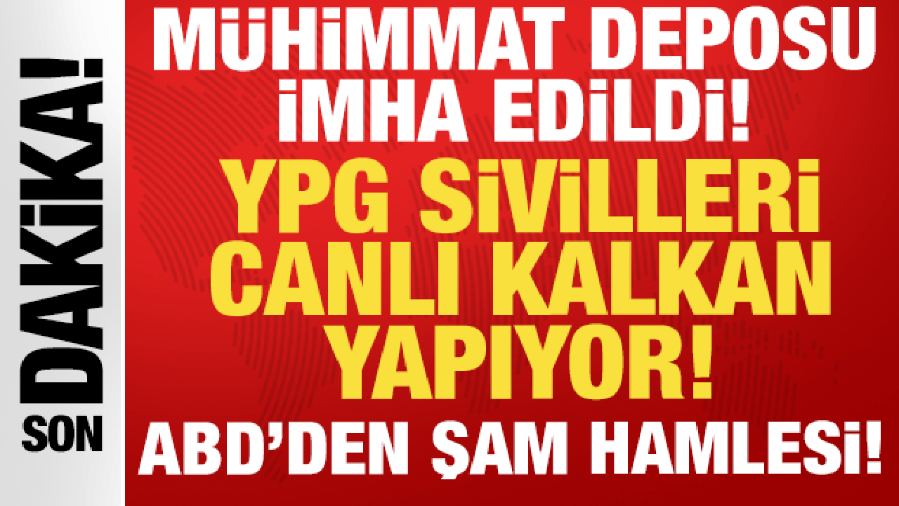 Son dakika: Suriye ordusu YPG'yi vuruyor: Şiddetli patlama sesleri duyuldu