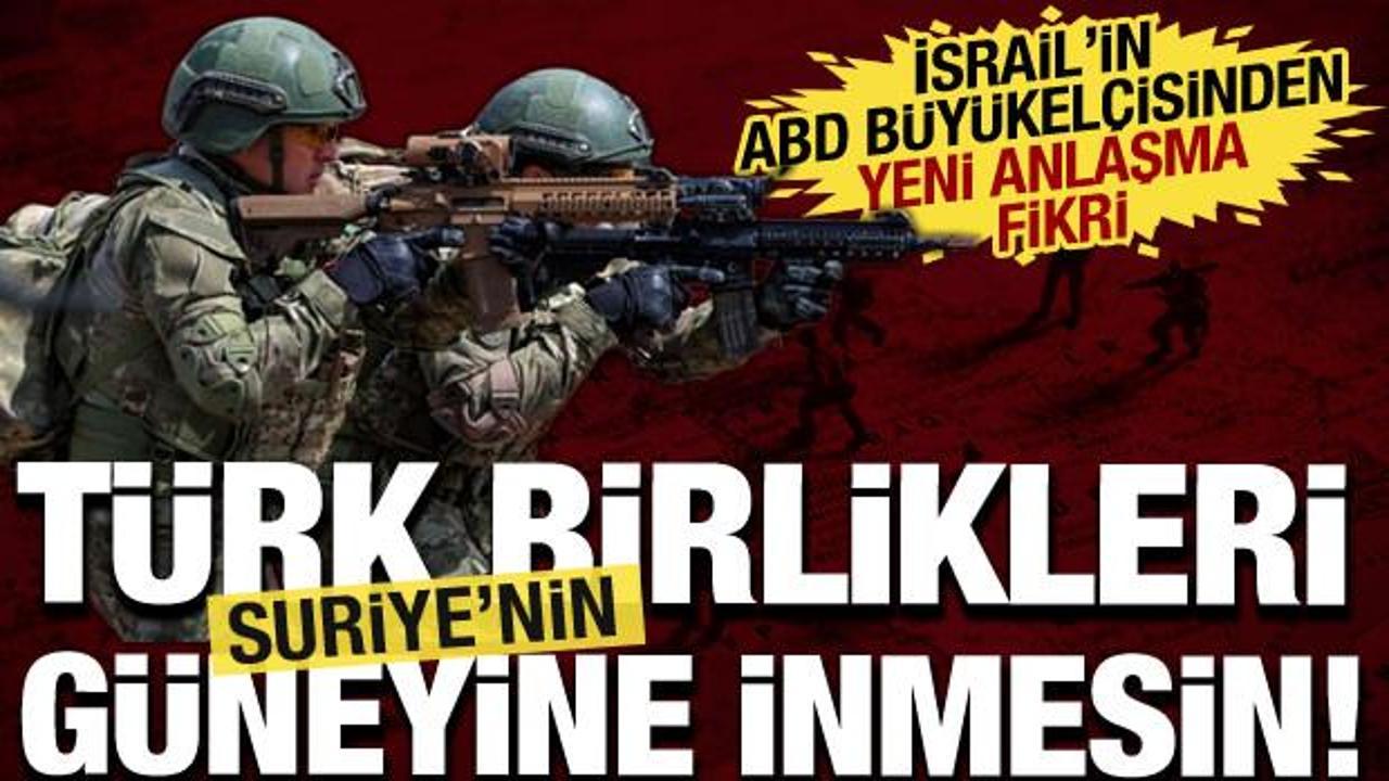 T&uuml;rk ve Rus birlikleri g&uuml;neye inmesin! B&uuml;y&uuml;kel&ccedil;i'den Suriye ile g&uuml;venlik anlaşması fikri