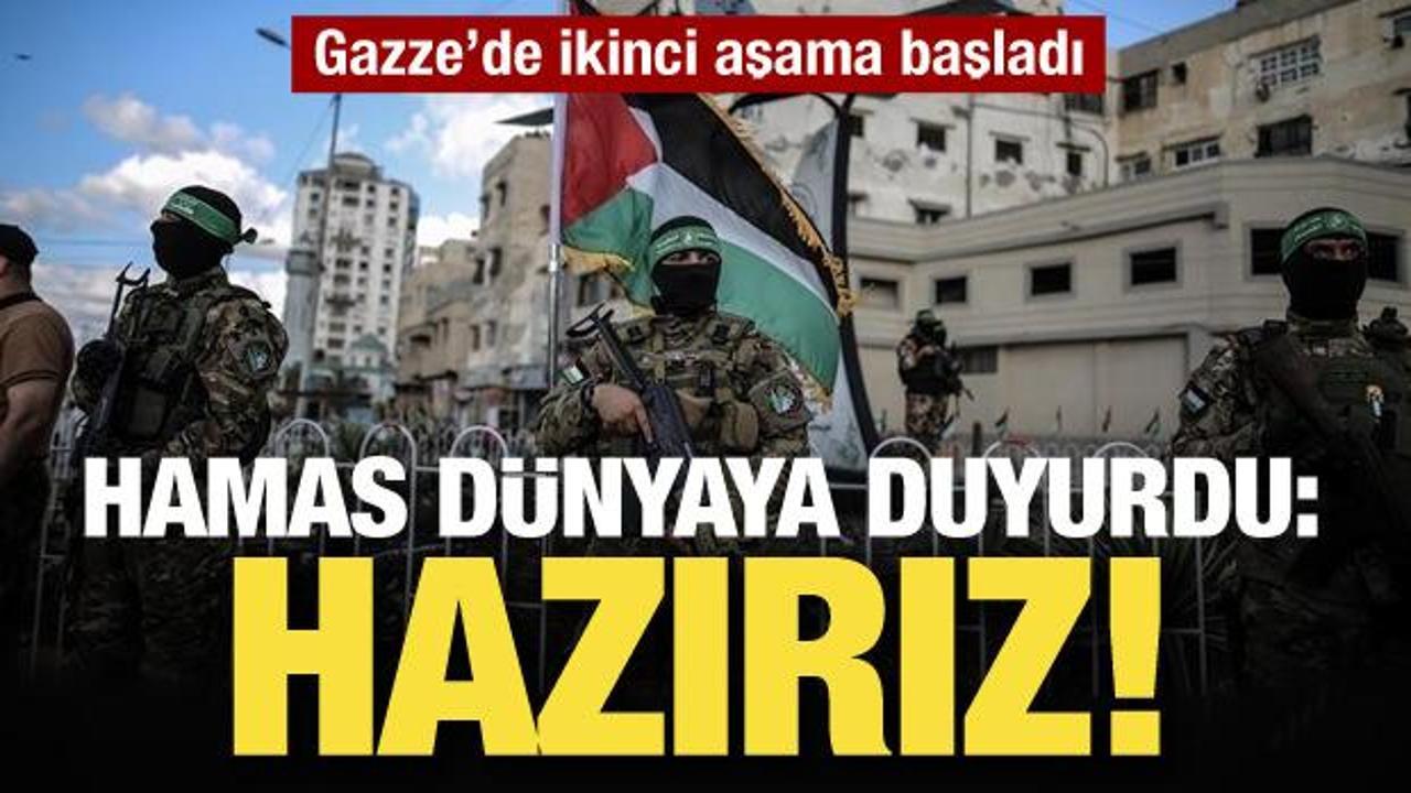 Hamas: Y&ouml;netimi devretmeye hazırız