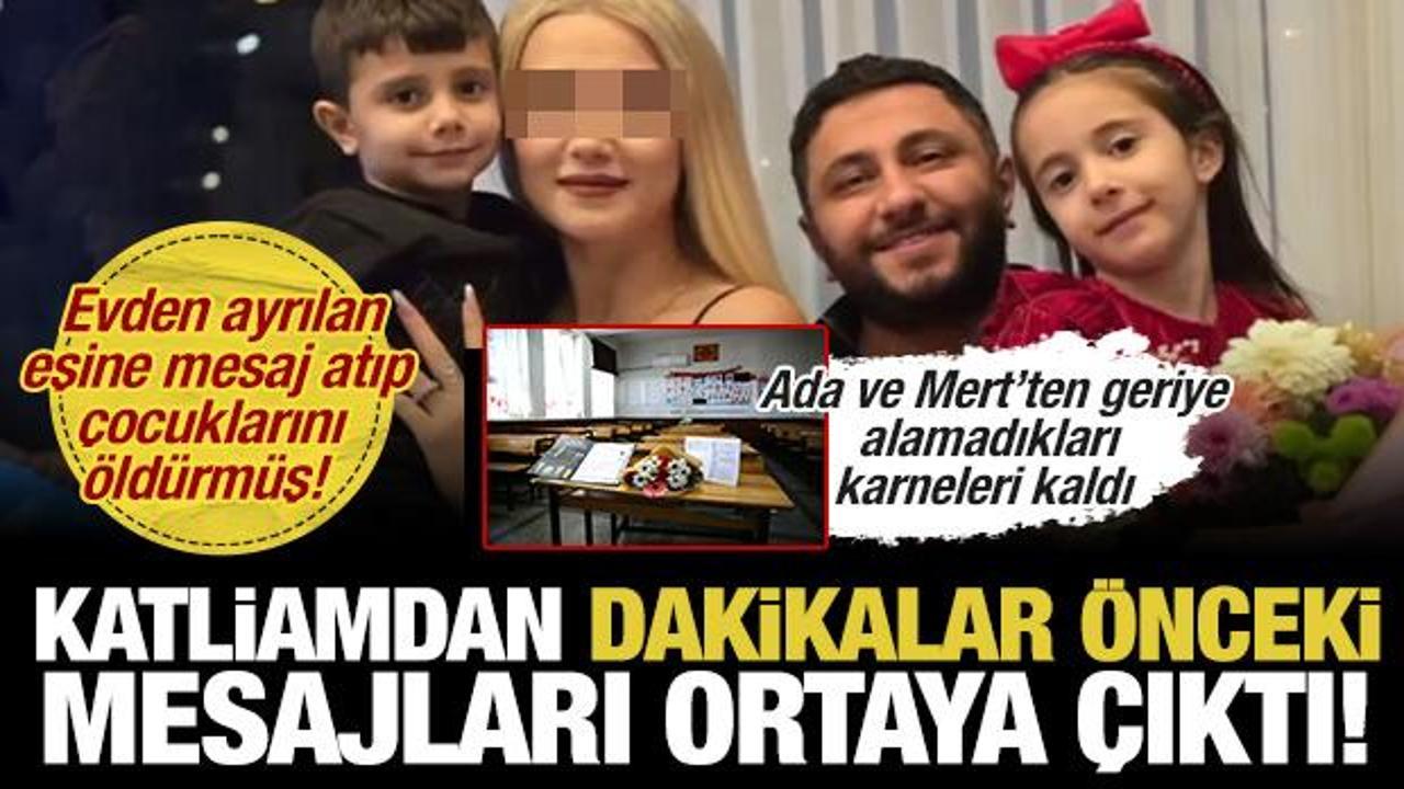 İki &ccedil;ocuğunu &ouml;ld&uuml;rmeden dakikalar &ouml;nce eşine mesaj atmış! Adana'daki faciada yeni detay!