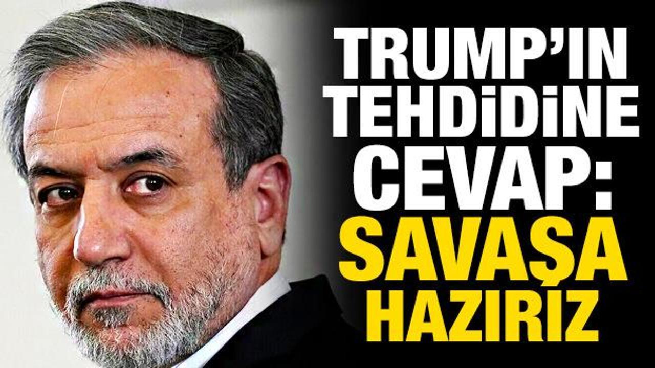 İran'dan Trump'ın tehdidine cevap: Savaşa hazırız