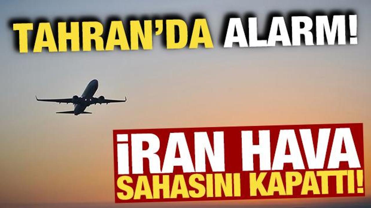 İran'dan yeni Tahran hava sahası kararı! Resmen duyurdular
