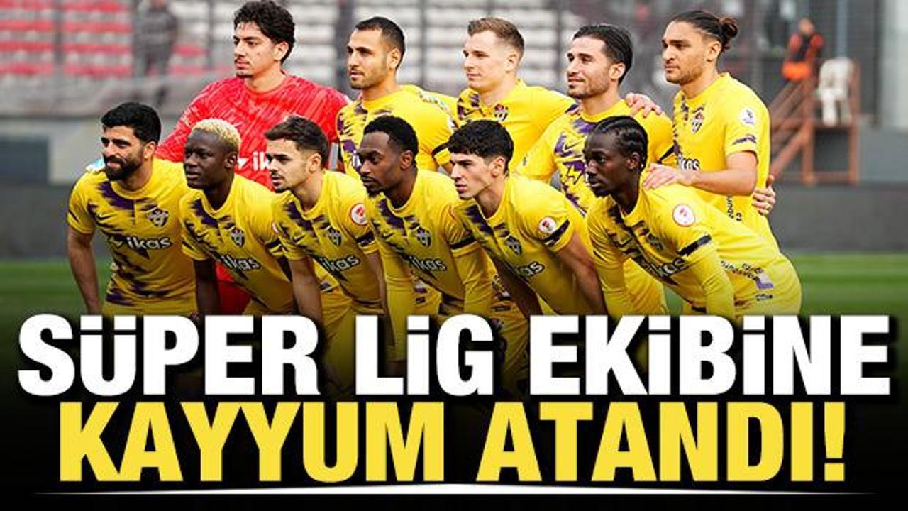 S&uuml;per Lig ekibine kayyum atandı