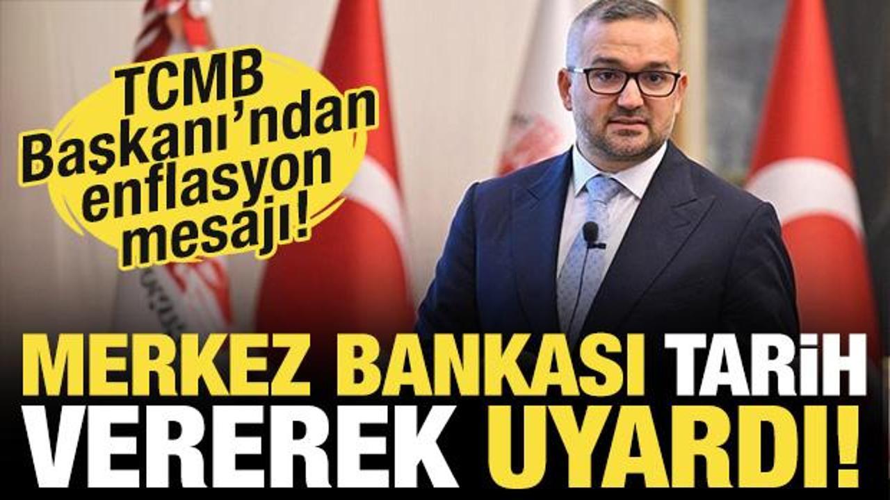 TCMB Başkanı Karahan'dan enflasyon mesajı: &Ouml;n&uuml;m&uuml;zdeki iki ay dalgalanma olabilir