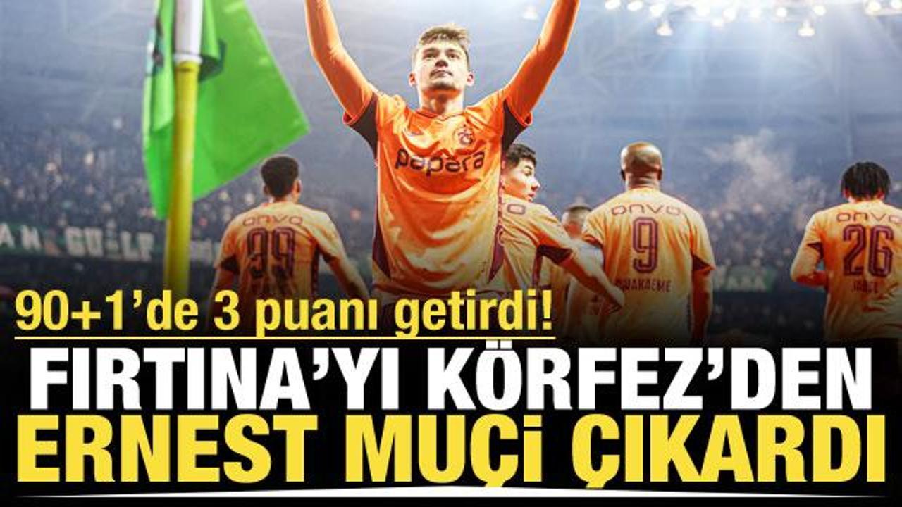 Trabzonspor'a Mu&ccedil;i hayat verdi! 90+1'de zafer geldi