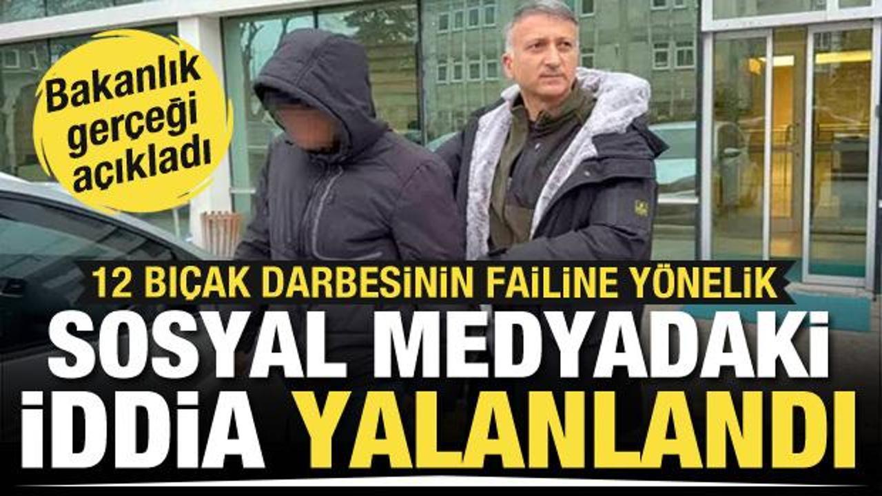 Adalet Bakanlığı'ndan Samsun'daki bı&ccedil;aklı saldırı iddiasına yalanlama