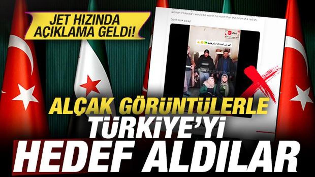 Al&ccedil;ak g&ouml;r&uuml;nt&uuml;lerle T&uuml;rkiye'yi hedef aldılar! Jet hızında a&ccedil;ıklama geldi