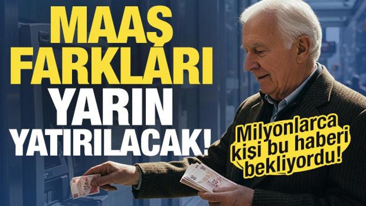 Bakan Işıkhan: Emekli Sandığı maaş farkları yarın hesaplarda!
