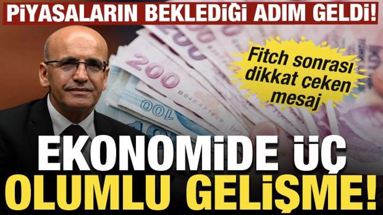 Bakan Şimşek'ten Fitch değerlendirmesi: &Uuml;&ccedil; olumlu gelişme