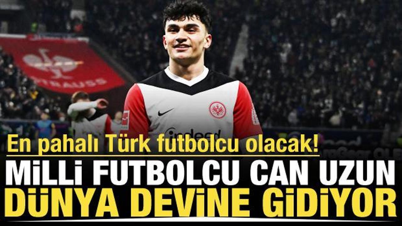 Can Uzun d&uuml;nya devine imza atacak: En pahalı T&uuml;rk oyuncu olacak