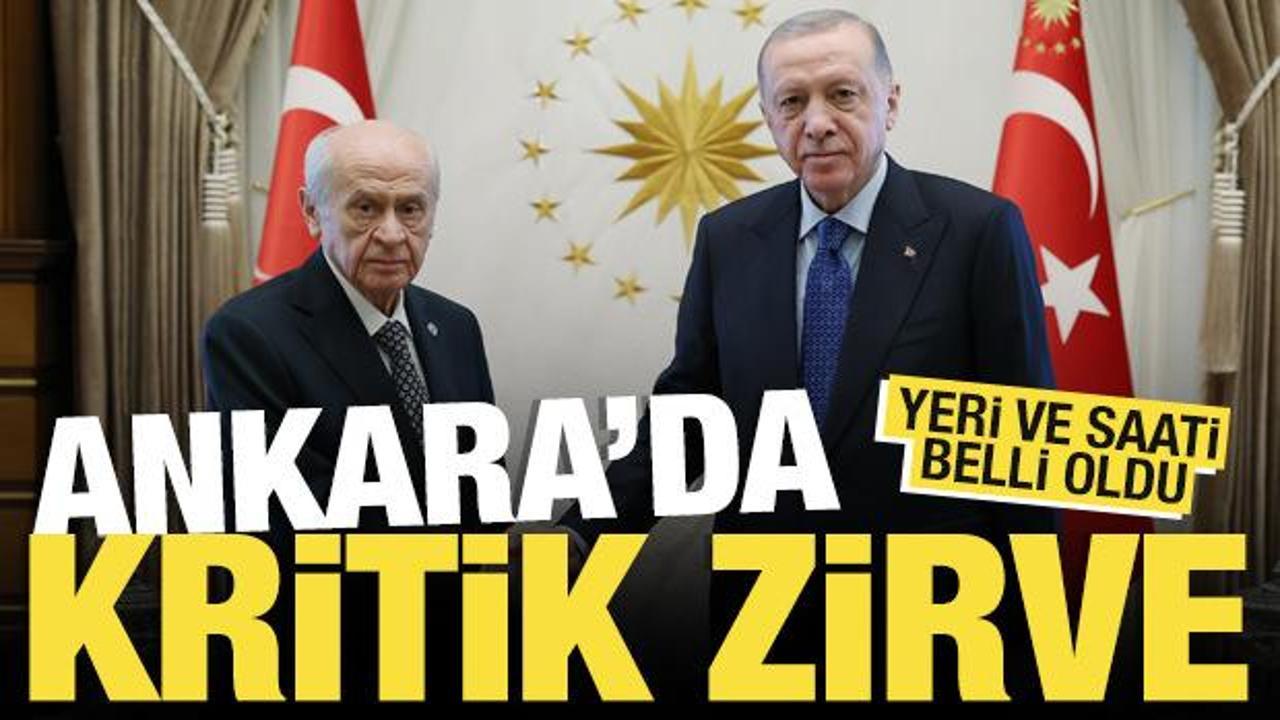 Cumhurbaşkanı Erdoğan, Bah&ccedil;eli'yi Cumhurbaşkanlığı K&uuml;lliyesi'nde kabul edecek 