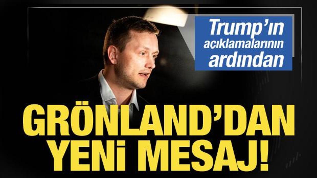 Gr&ouml;nland Başbakanı Nielsen: Egemenliğimiz kırmızı &ccedil;izgimizdir